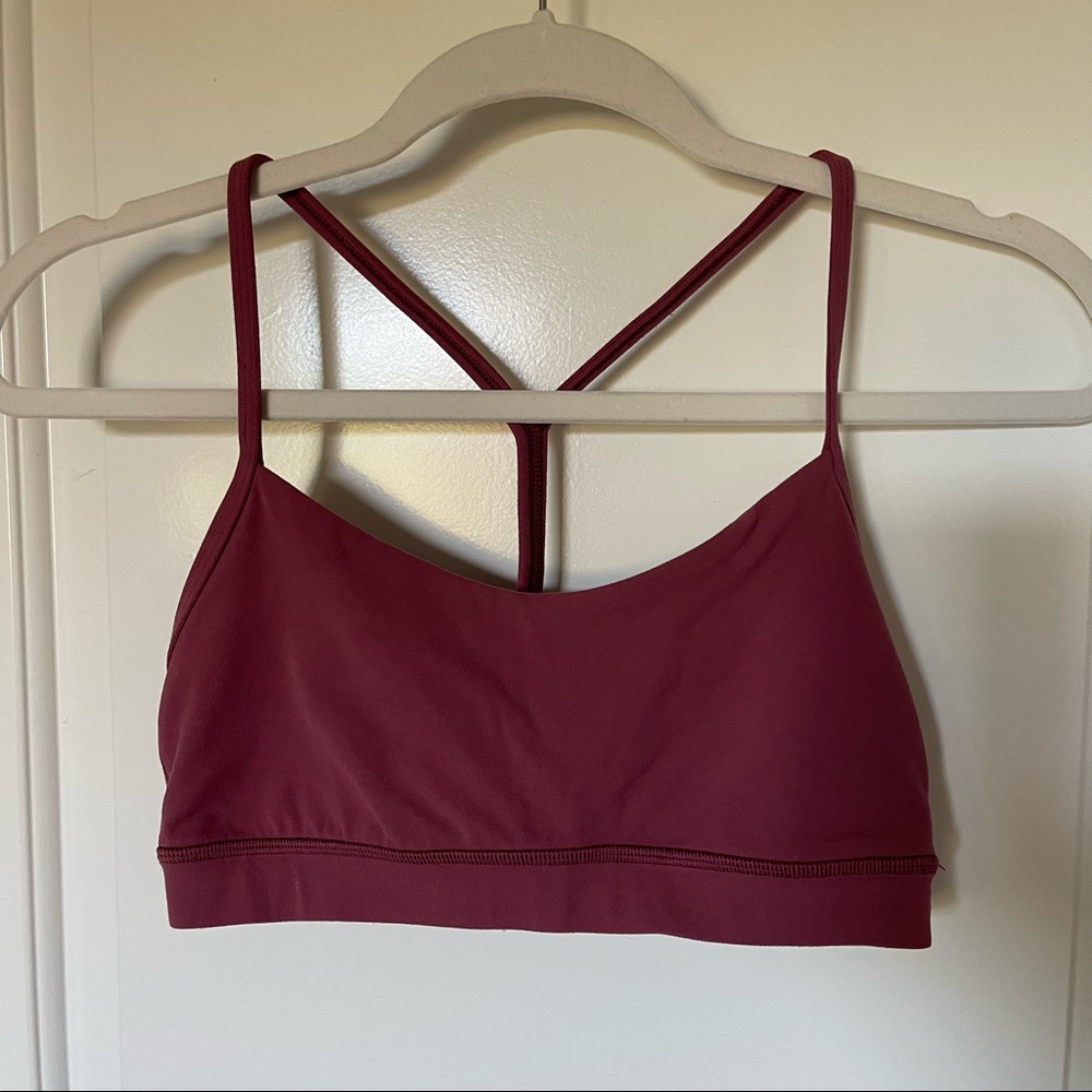 Lululemon pink sprite bra - size 8